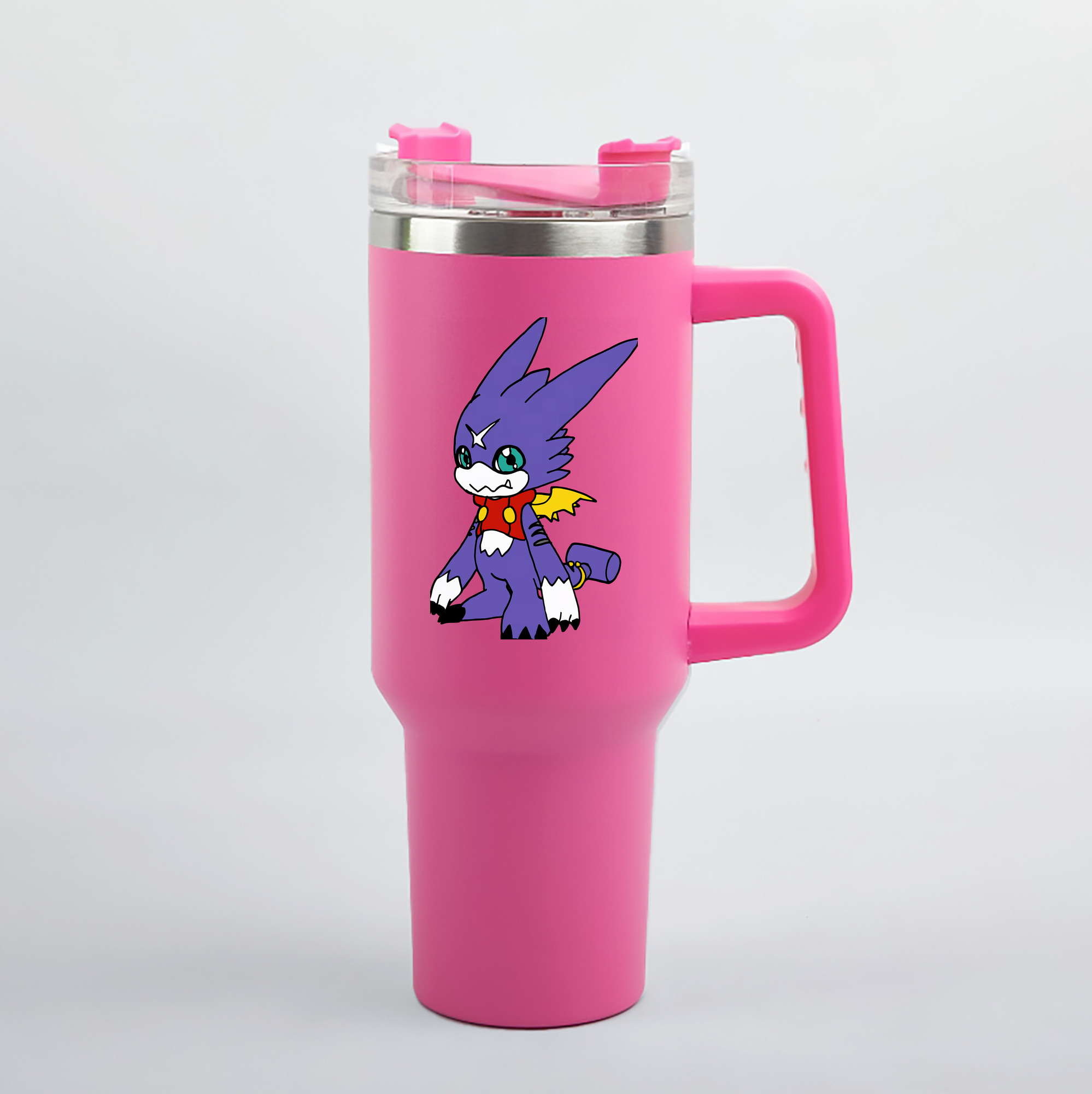 （画像用） Digimon デジタルモンスター/デジモン 1200mL車用タンブラー（カラープリント）